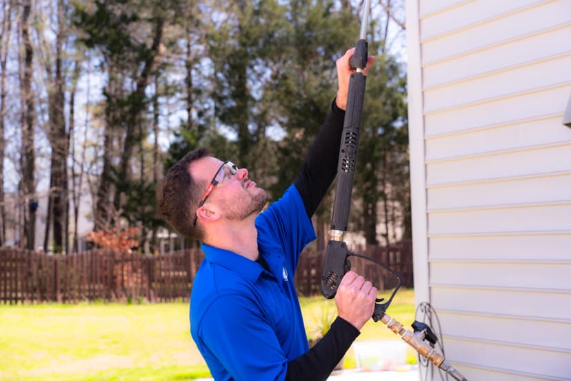 Exterior Building Cleaning 